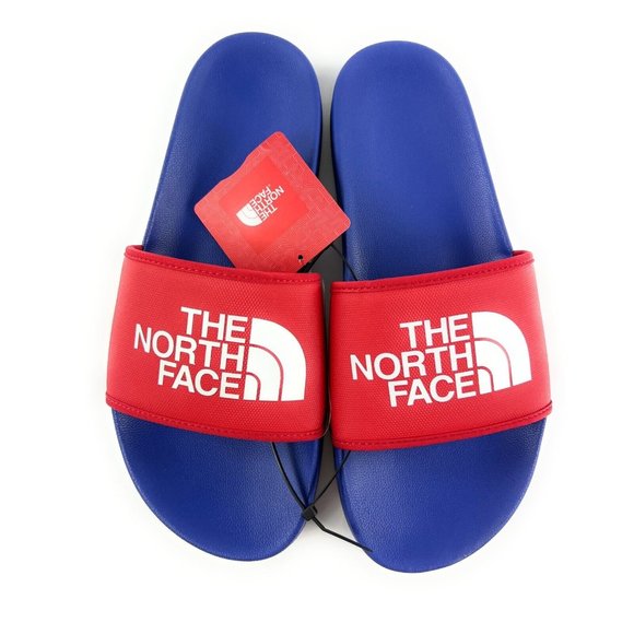 The North Face Men's Basecamp III Blue Red Slide Sandals Sizes 7 - 12 - Picture 7 of 8